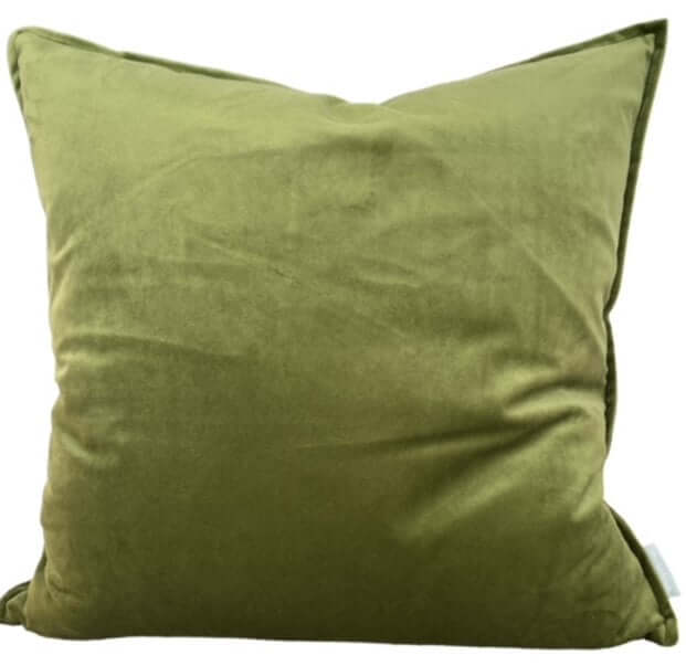 Cache oreillers en velours hollandais ( 18 teintes disponibles ) - Literie - Déco et moi