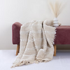 Jeté COZY- Beige  ( 50''x60'') - Jeté Livia - Literie-Déco et moi 