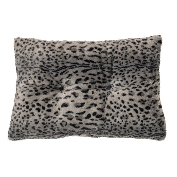 Coussin décoratif CHEETAH 16'' X 24''( Noir )- Par Brunelli  ( livraison printemps 2025) coussins  ,disponible chez Literie-Déco et moi 