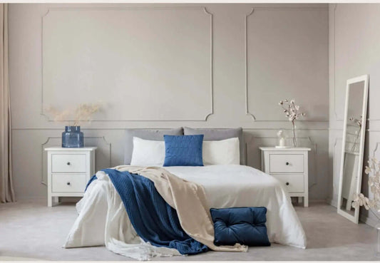 ( Confectionné au Québec )- Ensemble draps LIN / COTON - Draps Zénima - $192.95! Literie-Déco et moi