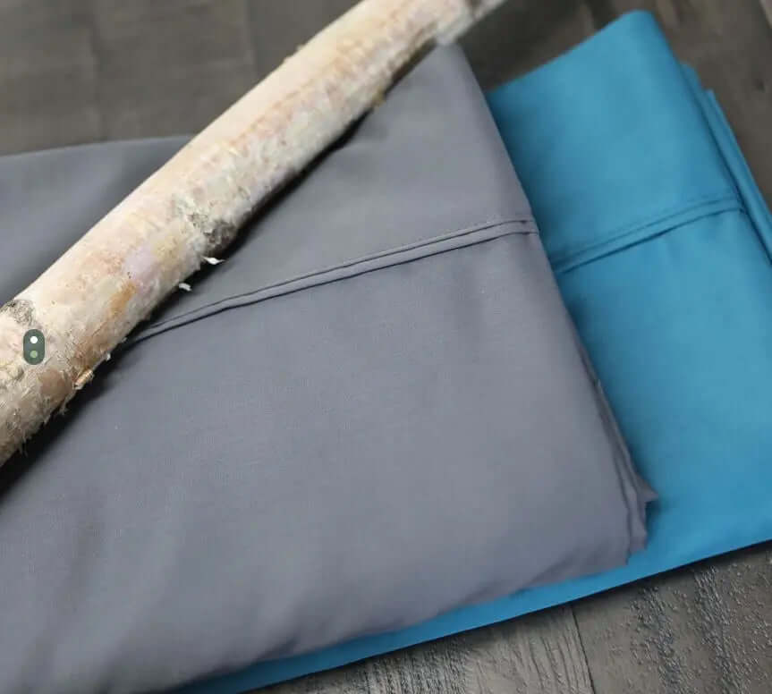 ( Confectionné au Québec ) Ensemble draps rayonne de bouleau BORÉALY ( 300 fils ) Draps  ,disponible chez Literie-Déco et moi 