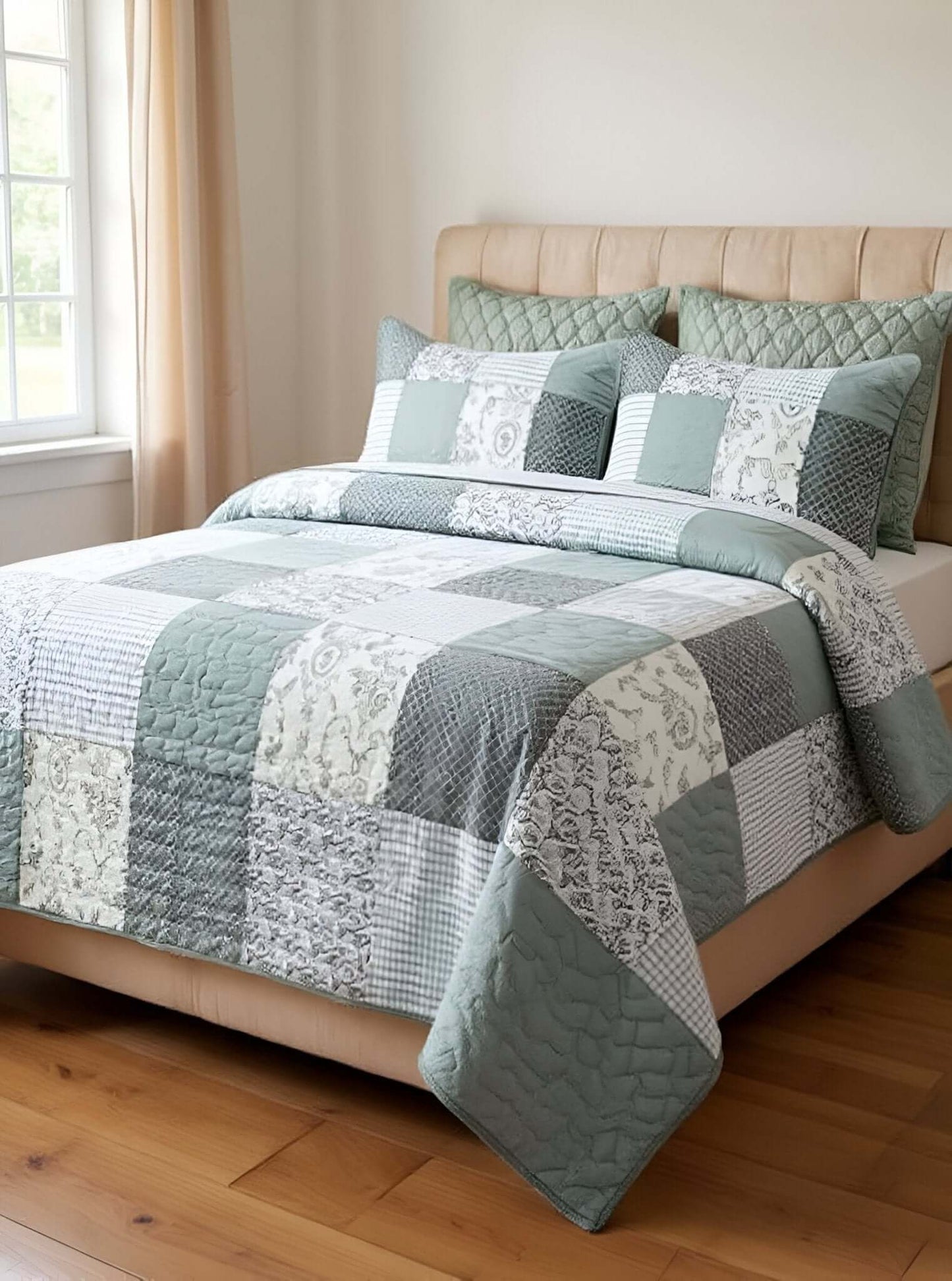 Courtepointe Océane - Courtepointe Literie-Deco & moi - $239.99! Literie-Déco et moi 
