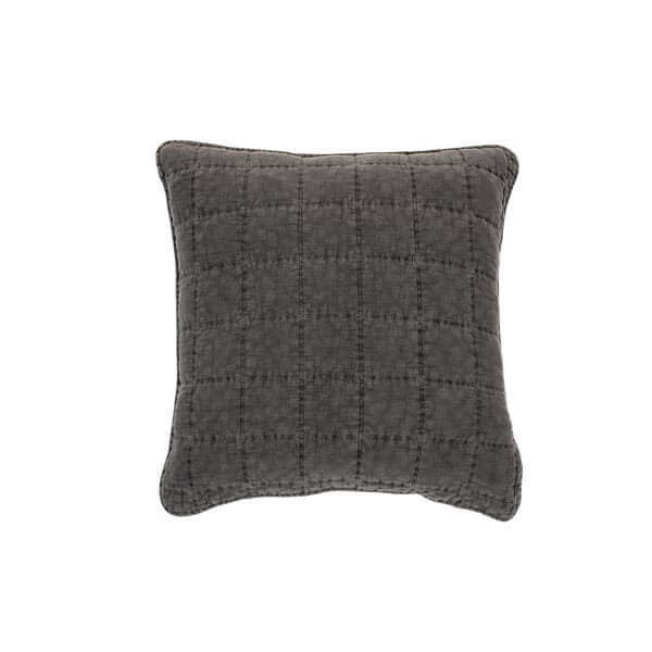 Courtepointe piquée charcoal Sweet - Par Brunelli - Literie - Déco et moi