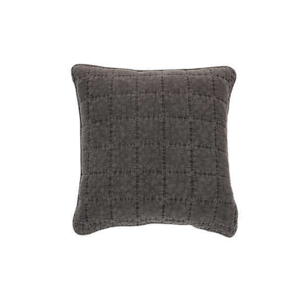 Courtepointe piquée charcoal Sweet - Par Brunelli - Courtepointe Brunelli - Literie-Déco et moi 