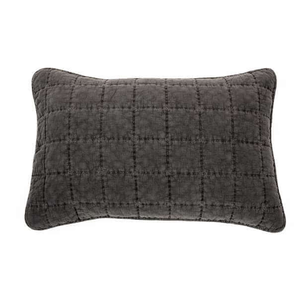 Courtepointe piquée charcoal Sweet - Par Brunelli - Courtepointe Brunelli - Literie-Déco et moi 