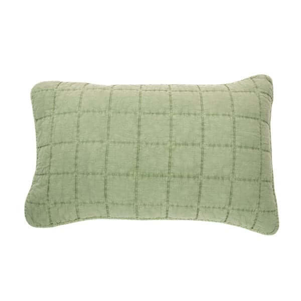 Courtepointe piquée verte Sweet - Par Brunelli - Literie - Déco et moi