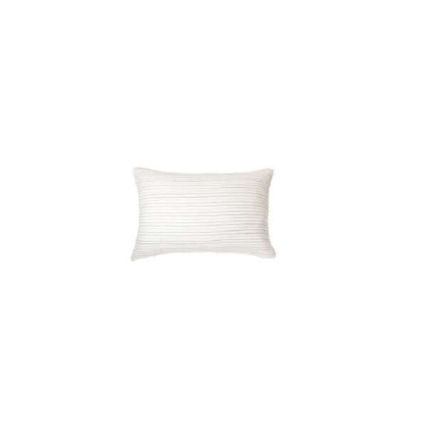 Courtepointe rayée ivoire et gris charcoal Corey - Par Brunelli Courtepointe  ,disponible chez Literie-Déco et moi 