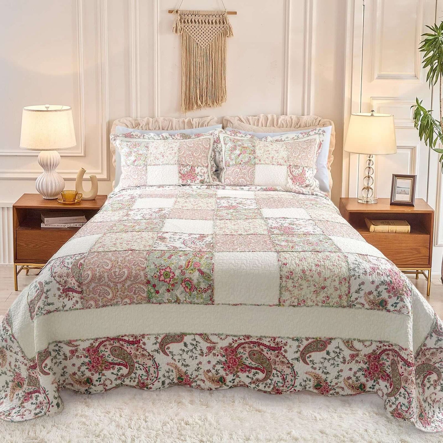 Courtepointe SUNDAE ( Jeté Sundae aussi disponible) - Literie - Déco et moi