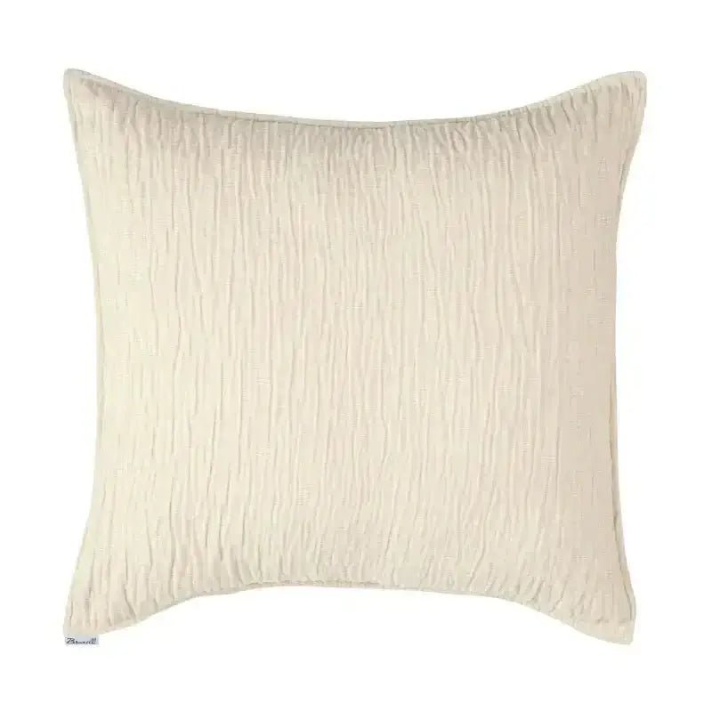 Courtepointe texturée crème Barbara- Par Brunelli - Courtepointe Brunelli - Literie-Déco et moi 