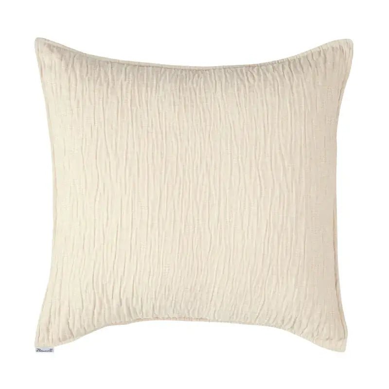 Courtepointe texturée crème Barbara- Par Brunelli ( livraison automne 2025 ) Courtepointe  ,disponible chez Literie-Déco et moi 