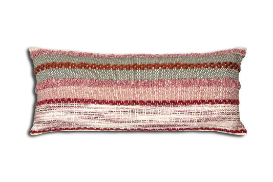  Coussin Asger rouge ( 14'' x 32'') de rjs trading – PRODUIT  de qualité chez Literie & Déco et Moi