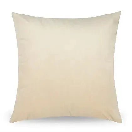 Coussin beige VELVET ( 12'' X 20'') ou ( 18'' X 18'') - Literie - Déco et moi