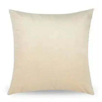 Coussin beige VELVET ( 12'' X 20'') ou ( 18'' X 18'') - coussins Livia - Literie-Déco et moi