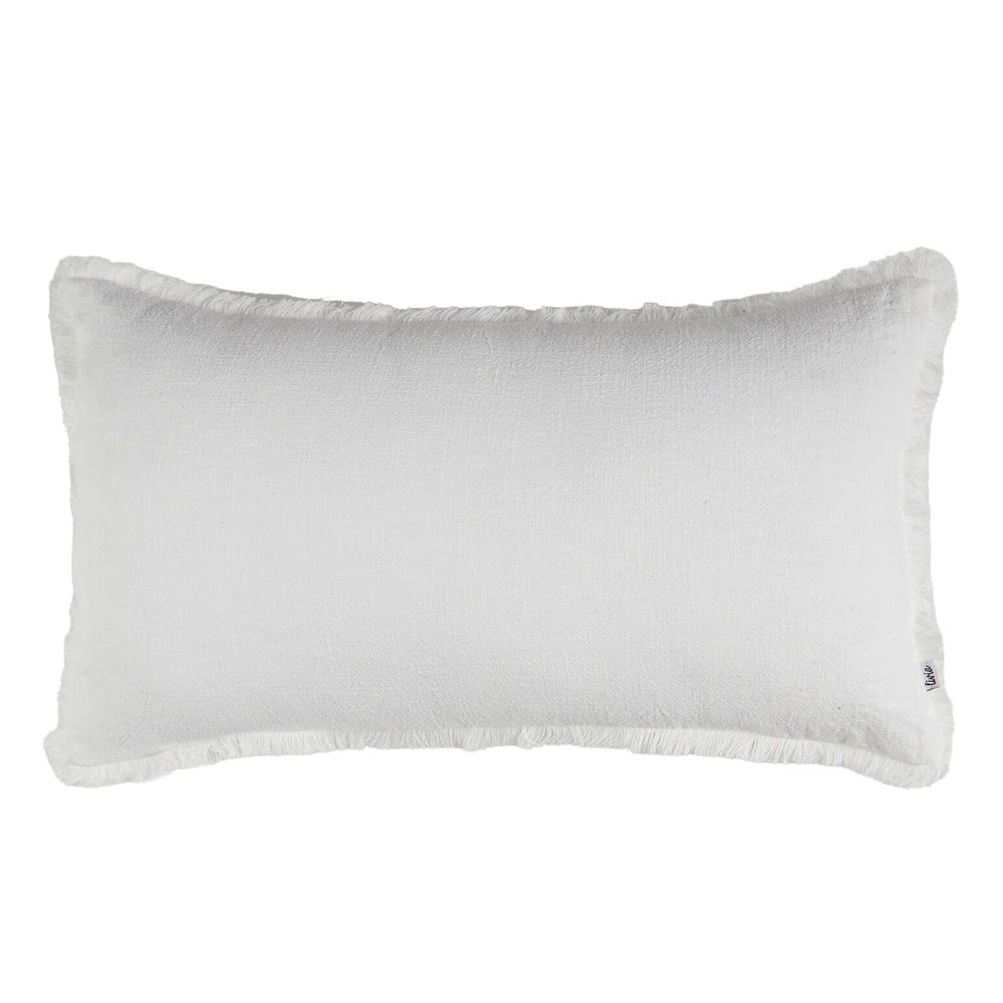 Coussin blanc LINEN ( 12'' X 20'') ou (20'' x 20'') - Literie - Déco et moi
