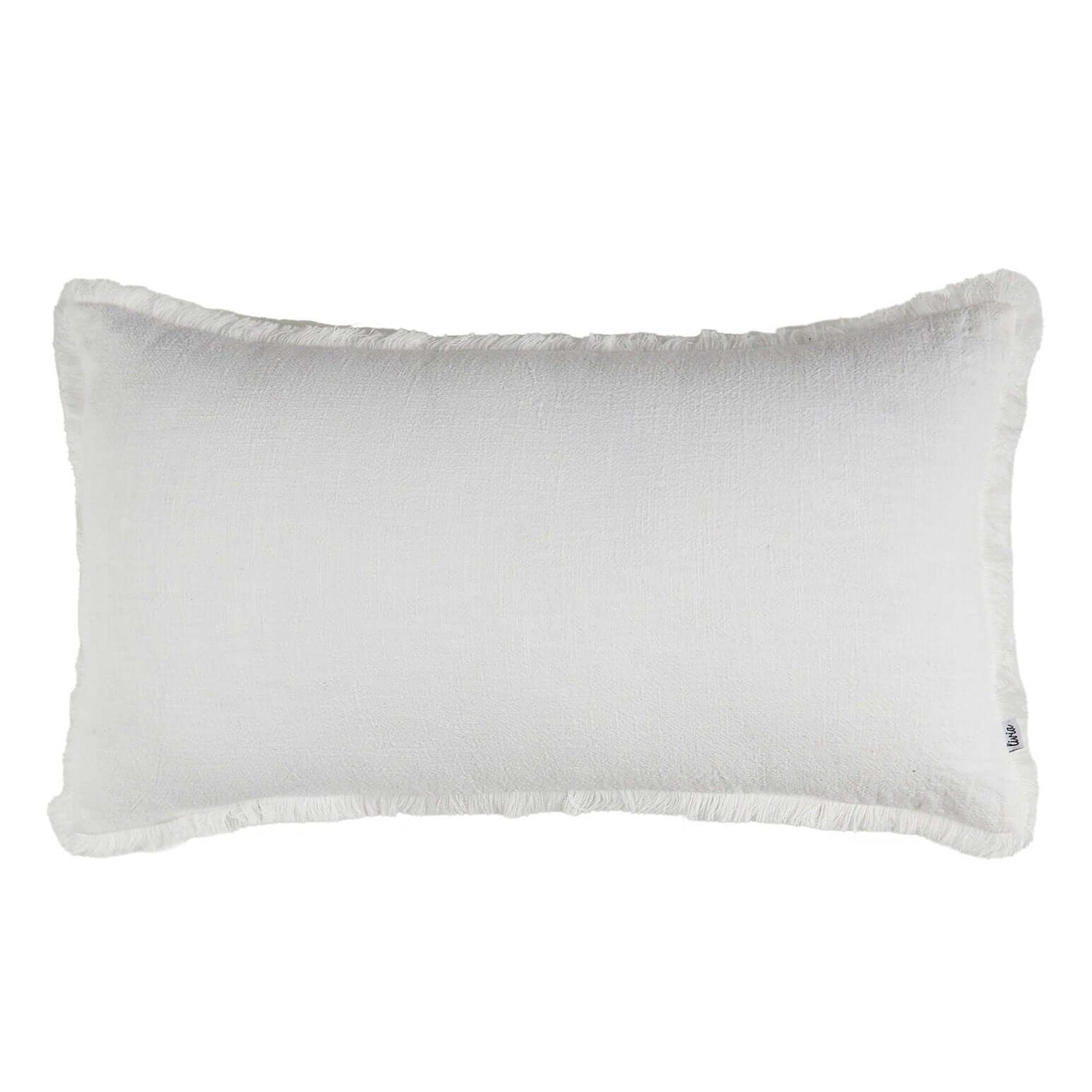 Coussin blanc LINEN ( 12'' X 20'') ou (20'' x 20'') - Literie - Déco et moi