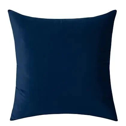 Coussin bleu foncé VELVET ( 12'' X 20'') ou ( 18'' X 18'') - Literie - Déco et moi
