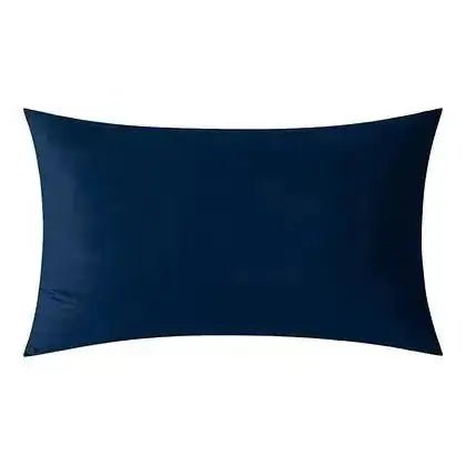 Coussin bleu foncé VELVET  ( 12'' X 20'') ou ( 18'' X 18'') - coussins Livia - Literie-Déco et moi 