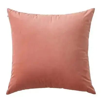 Coussin corail VELVET  ( 12'' X 20'') ou ( 18'' X 18'') - coussins Livia - $19.95! Literie-Déco et moi 