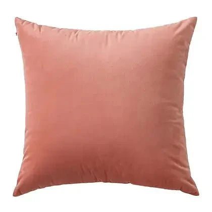 Coussin corail VELVET ( 12'' X 20'') ou ( 18'' X 18'') - Literie - Déco et moi