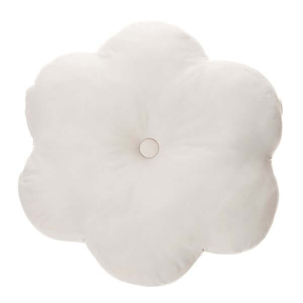 Coussin creme de forme de fleur ATELIER - Par Brunelli ( livraison octobre 2025) - Literie - Déco et moi