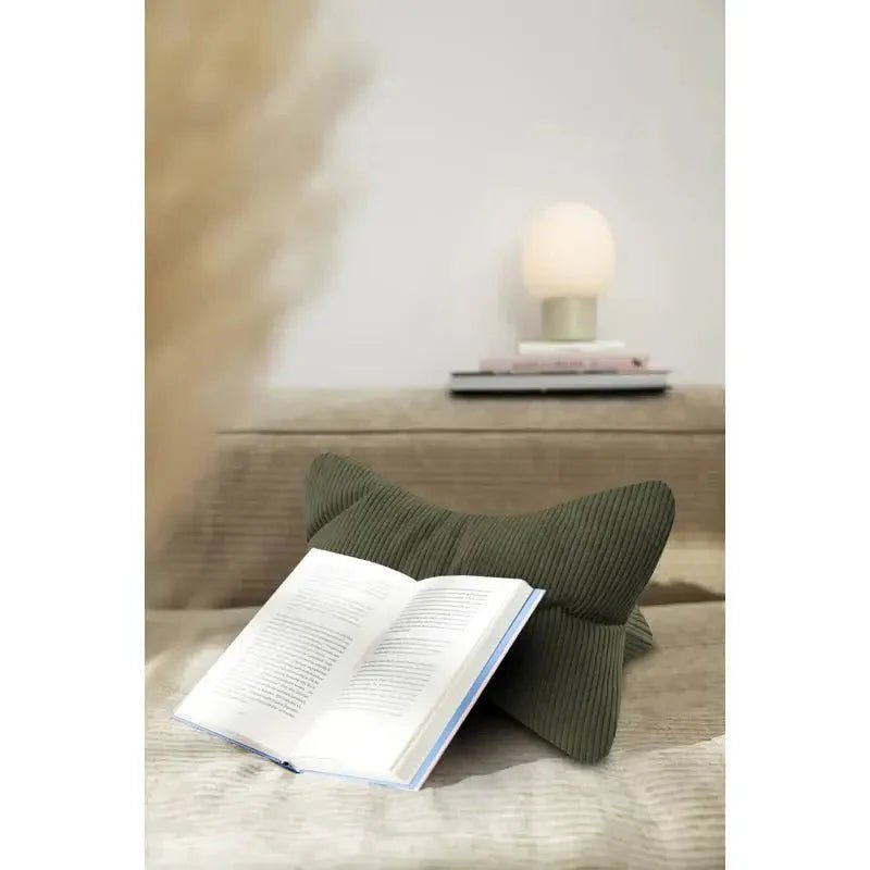 Coussin de lecture INGA (Vert foncé) - Literie - Déco et moi