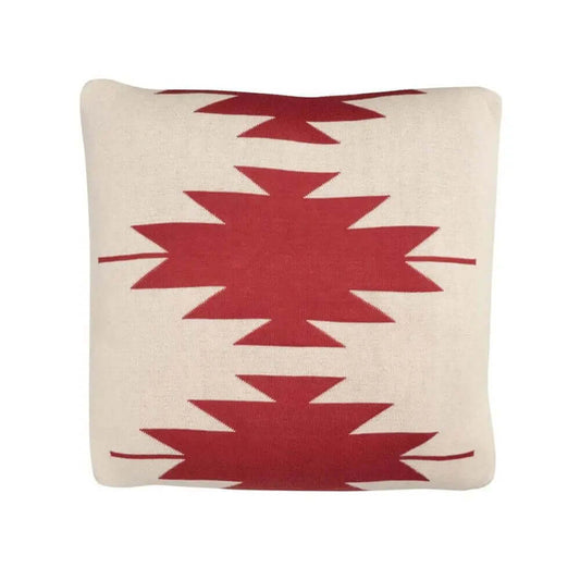 Coussin de style aztèque SAKARI ( 18'' x 18'')- Par Brunelli - coussins Brunelli - Literie-Déco et moi 