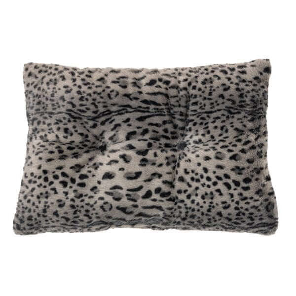 Coussin décoratif CHEETAH 16'' X 24''( Noir ) - Par Brunelli - Literie - Déco et moi