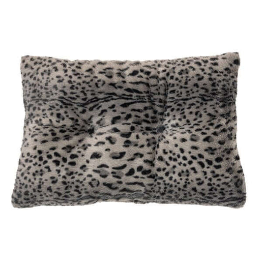 Coussin décoratif CHEETAH 16'' X 24''( Noir ) - Par Brunelli - Literie - Déco et moi