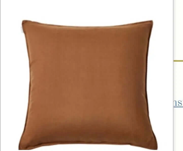 Coussin en lin francais (12 couleurs disponibles) - Coussins Daniadown - Literie-Déco et moi 