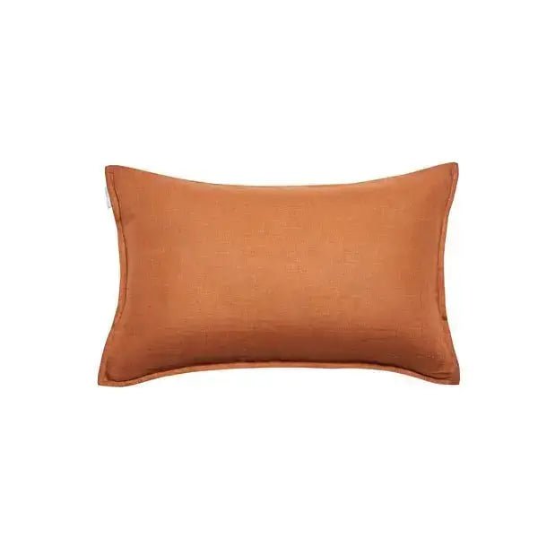 Coussin en lin francais (12 couleurs disponibles) - Coussins Daniadown - Literie-Déco et moi 