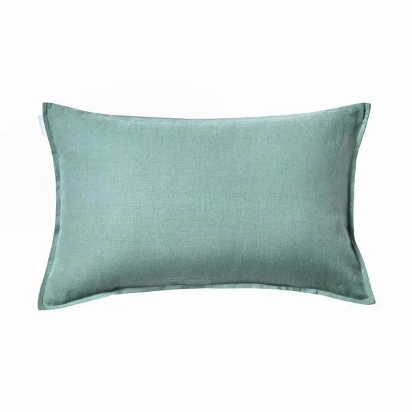 Coussin en lin francais (12 couleurs disponibles) - Literie - Déco et moi