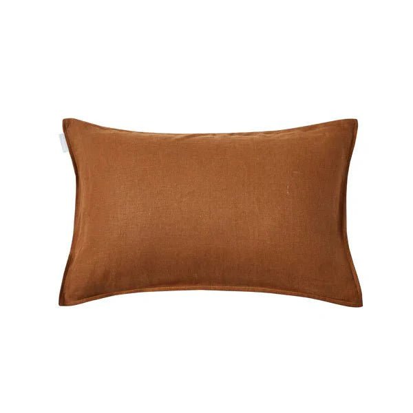 Coussin en lin francais (12 couleurs disponibles) - Literie - Déco et moi