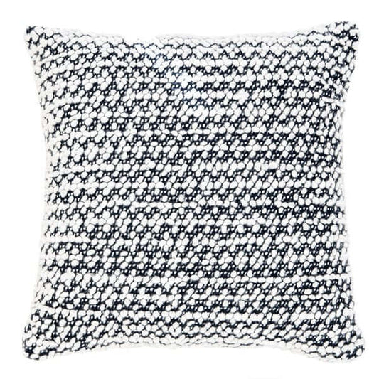 Coussin en tricot marine DITALINI ( 18'' x 18'') - coussins Brunelli - Literie-Déco et moi 