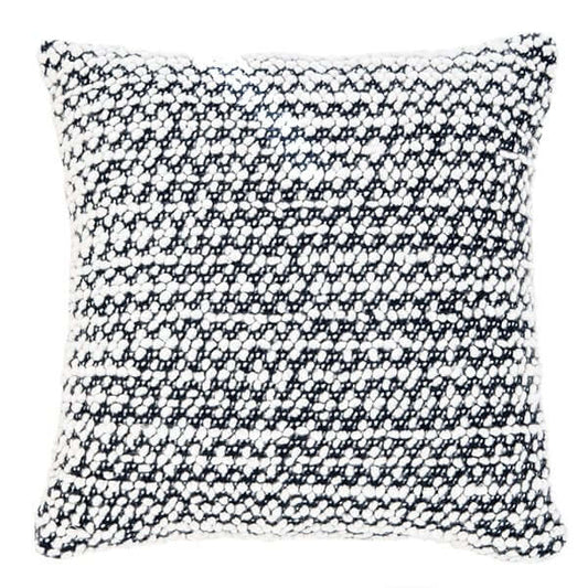 Coussin en tricot marine DITALINI ( 18'' x 18'') - Literie - Déco et moi