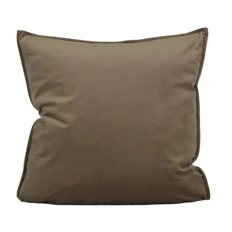 Coussin en velours Hollandais (18 TEINTES DISPONIBLES ) - Literie - Déco et moi