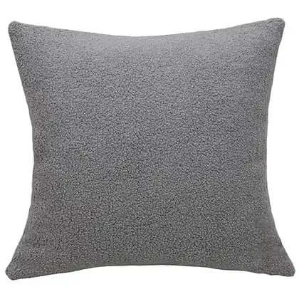 Coussin FLUFFY ( gris ) ( 20''x 20'') - Literie - Déco et moi