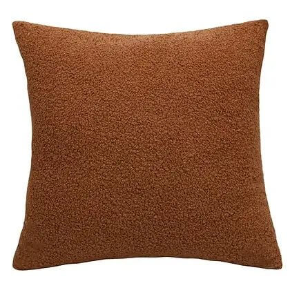 Coussin FLUFFY ( tan ) ( 20''x 20'') - Literie - Déco et moi