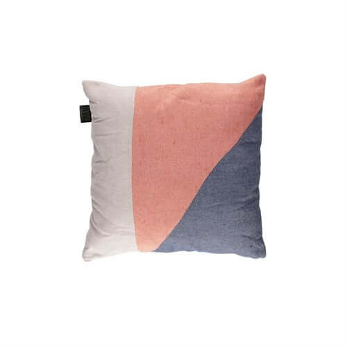 Coussin géométrique REBUILD ( 18'' x 18'') - Par Brunelli - Literie - Déco et moi