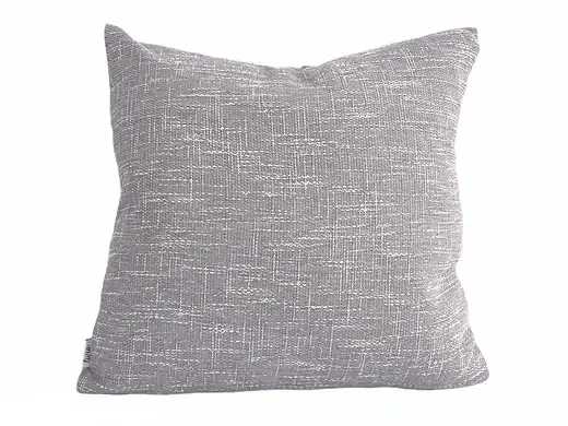 Coussin grège LINEN ( 18''x 18'') - Literie - Déco et moi