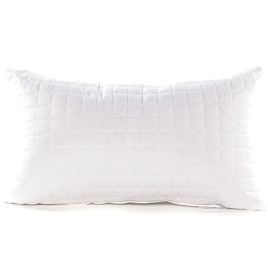  Coussin GRID  (Blanc )  ( 12'' x 20'') de Gouchee – PRODUIT  de qualité chez Literie & Déco et Moi