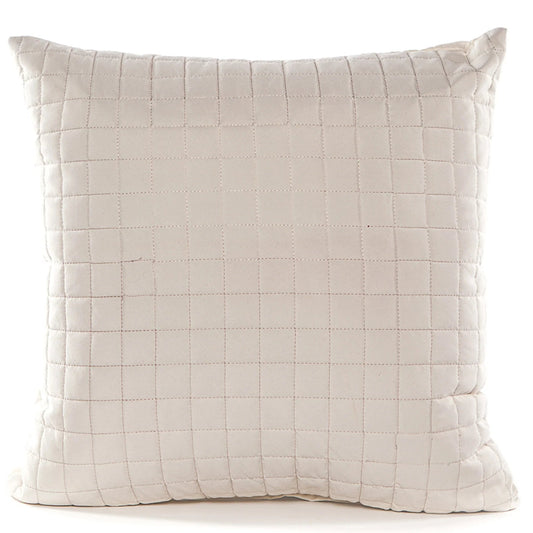  Coussin GRID  (Ciment )  ( 18'' x 18'') de Gouchee – PRODUIT  de qualité chez Literie & Déco et Moi