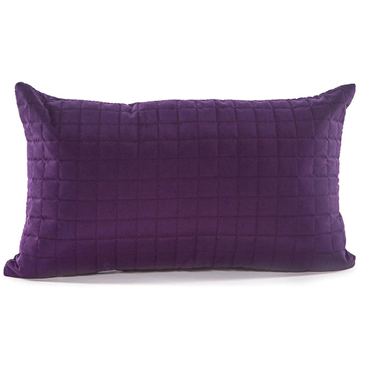  Coussin GRID  (Mauve)  ( 12'' x 20'') de Gouchee – PRODUIT  de qualité chez Literie & Déco et Moi