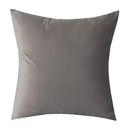 Coussin gris VELVET ( 12'' X 20'') ou ( 18'' X 18'') - Literie - Déco et moi