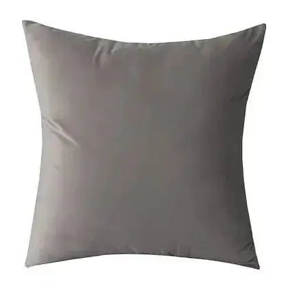 Coussin gris VELVET  ( 12'' X 20'') ou ( 18'' X 18'') - coussins Livia - Literie-Déco et moi 
