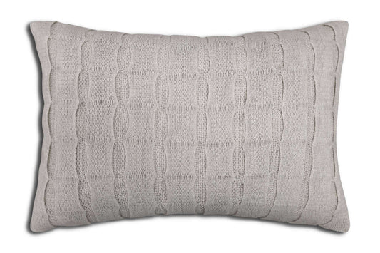 Coussin  MORECOMBE ( gris ) ( 14'' x 20'') - coussins rjs trading - Literie-Déco et moi 