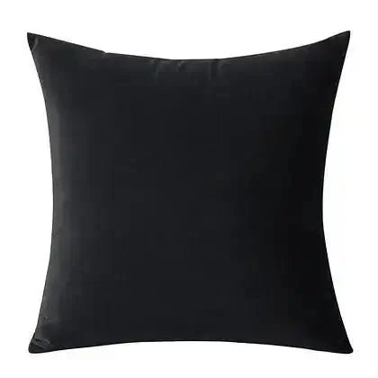 Coussin noir VELVET  ( 12'' X 20'') ou ( 18'' X 18'') - coussins Livia - $19.95! Literie-Déco et moi 