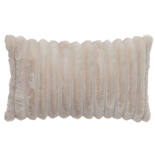 Coussin Raya ( beige ) ( 12'' x 20'') - Literie - Déco et moi