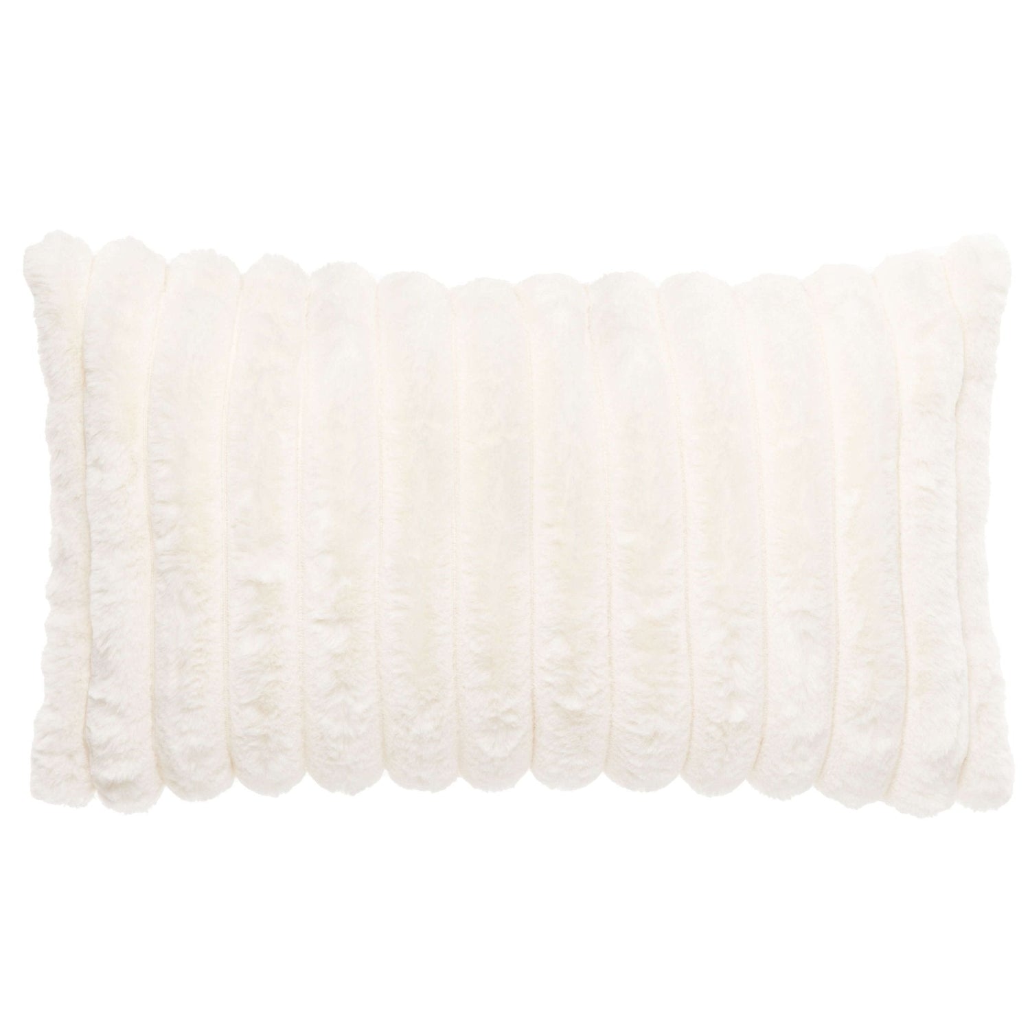 Coussin Raya (Blanc cassé ) ( 12'' x 20'') - Literie - Déco et moi
