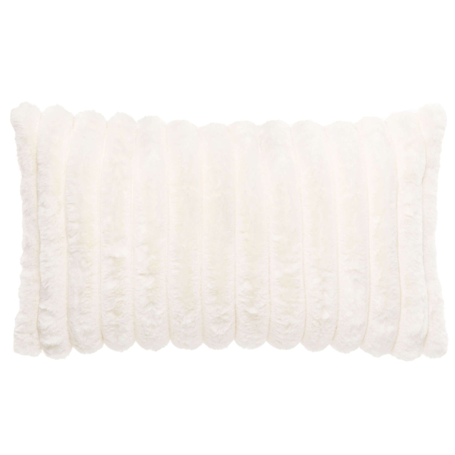 Coussin Raya (Blanc cassé )  ( 12'' x 20'') - coussins Gouchee - Literie-Déco et moi 