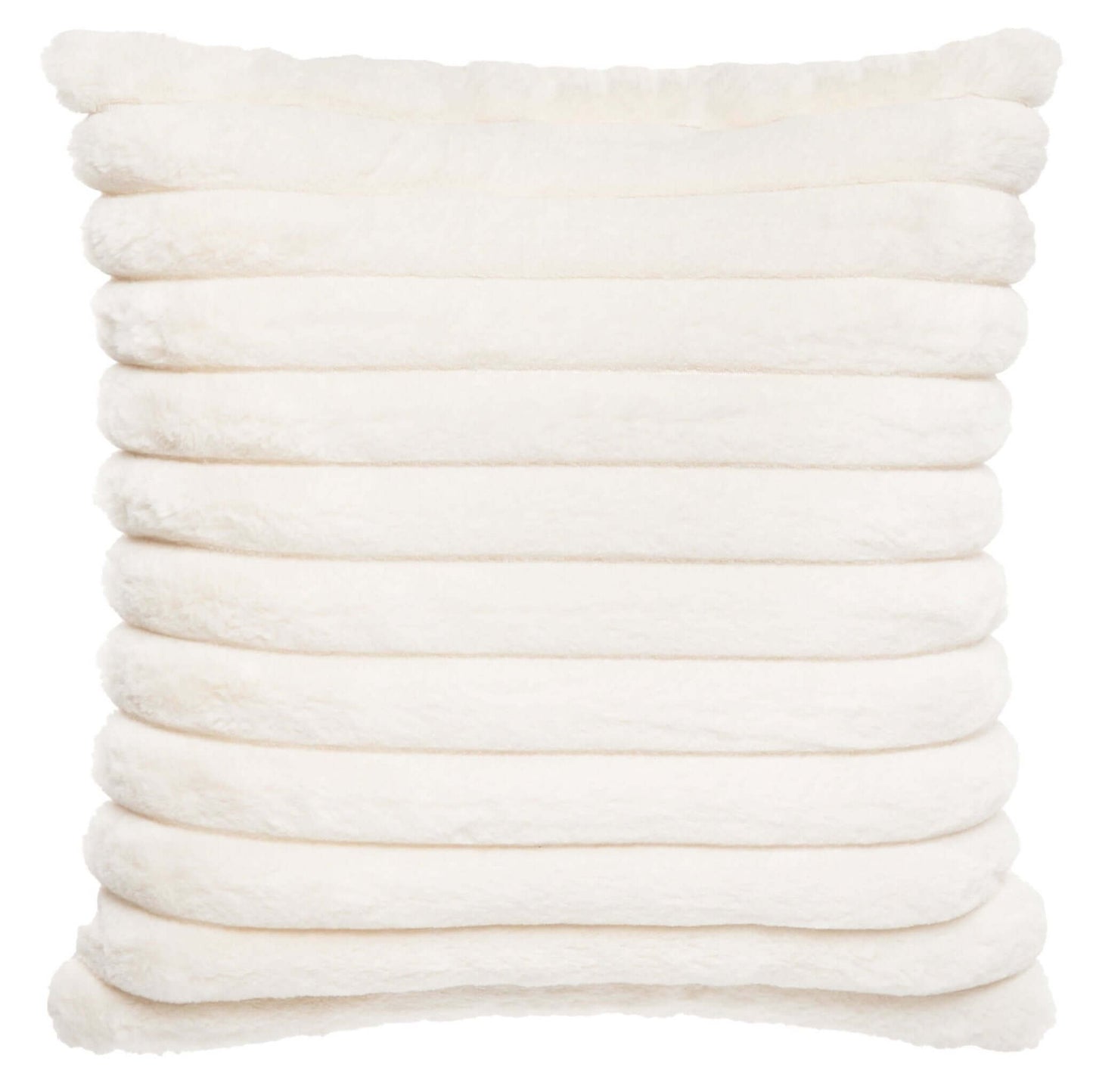 Coussin Raya ( Blanc cassé )  ( 18''x 18'') - coussins Gouchee - Literie-Déco et moi 